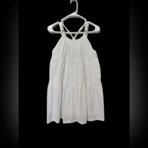 Chloe White Tiered Tank Mini Dress